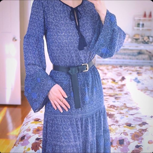 Michael Kors Bell-Sleeve Dress - Picture 3 of 7